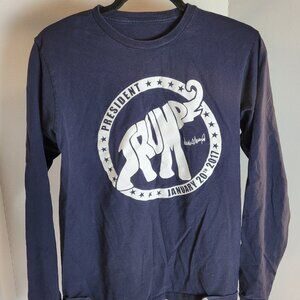 President Trump GOP Elephant Blue 2017 Unisex Shirt long sleeve t-shirt @ Medium